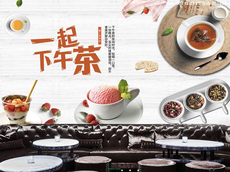 Quán trà sữa - quán kem  MNH-035